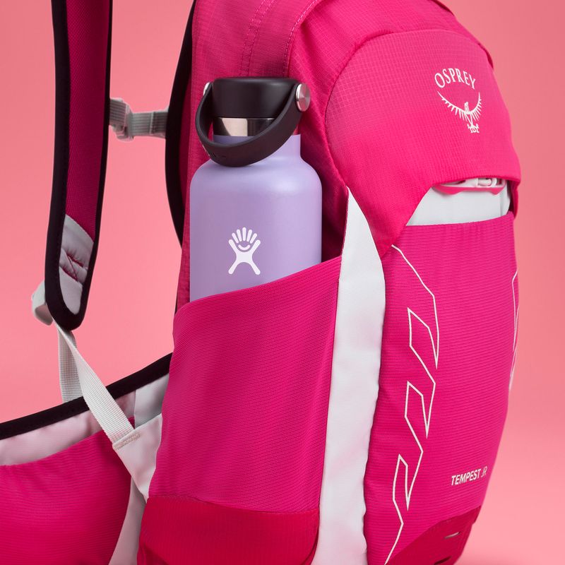 Vaikiška turistinė kuprinė Osprey Talon Jr 11 l hotspot pink 8