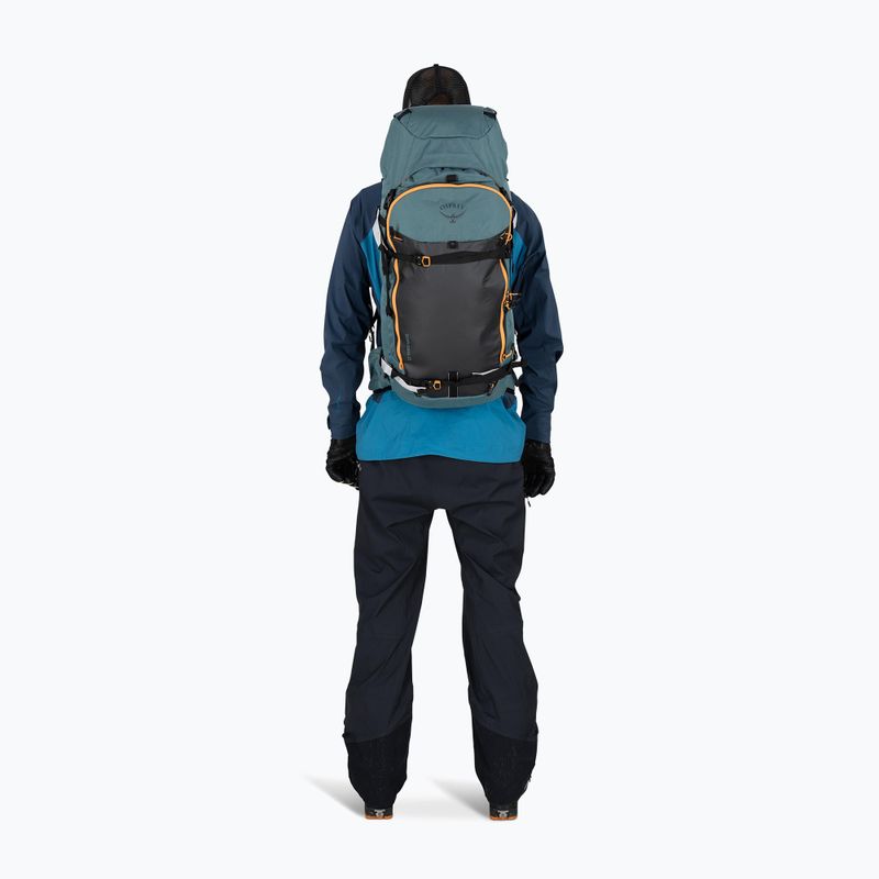 Slidinėjimo kuprinė Osprey Soelden 45 l cascade blue/raven black 5