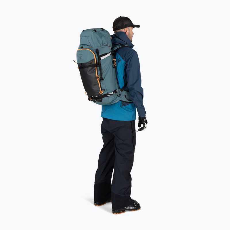 Slidinėjimo kuprinė Osprey Soelden 45 l cascade blue/raven black 7