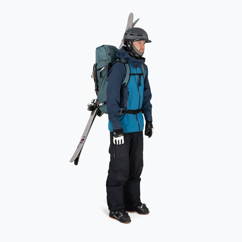 Slidinėjimo kuprinė Osprey Soelden 45 l cascade blue/raven black 10