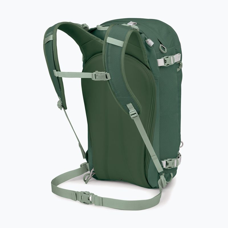 Motociklierių kuprinė moterims Osprey Sopris 25 l tundra green/green canopy 4