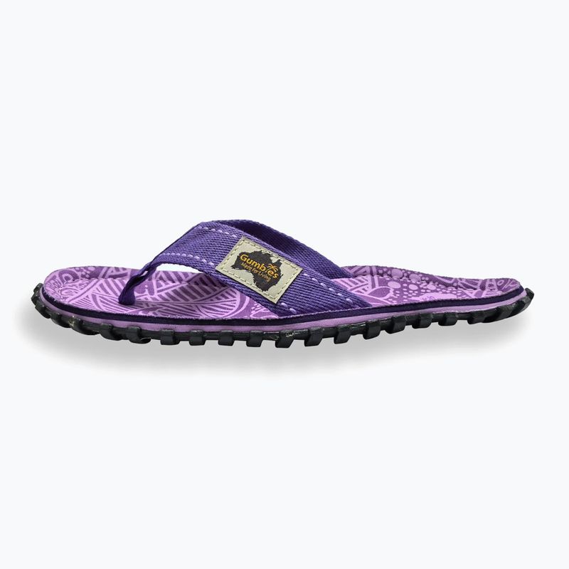 "Gumbies Islander" violetinės firminės šlepetės 2