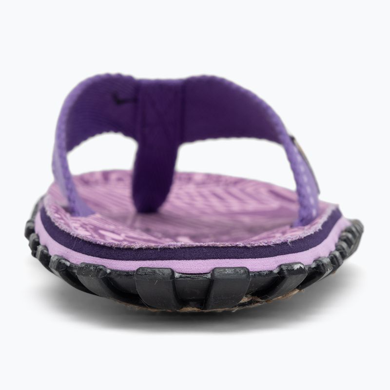 Šlepetės per pirštą Gumbies Islander purple signature 6