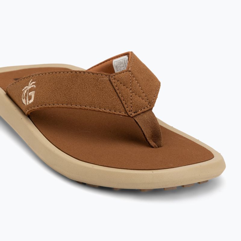 Šlepetės per pirštą Gumbies Noosa latte 7