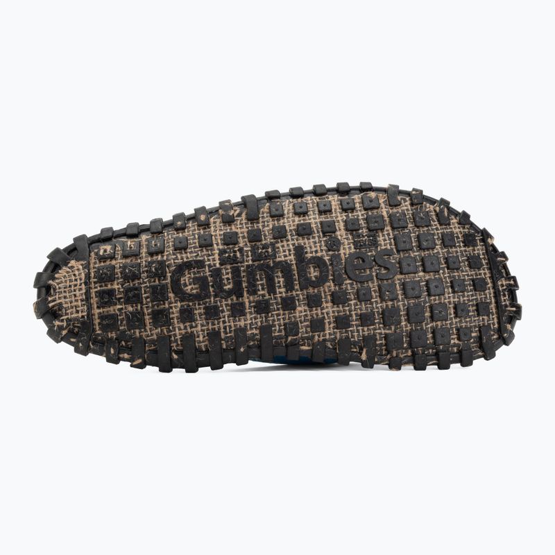 Šlepetės per pirštą Gumbies Islander blue palmetto 4