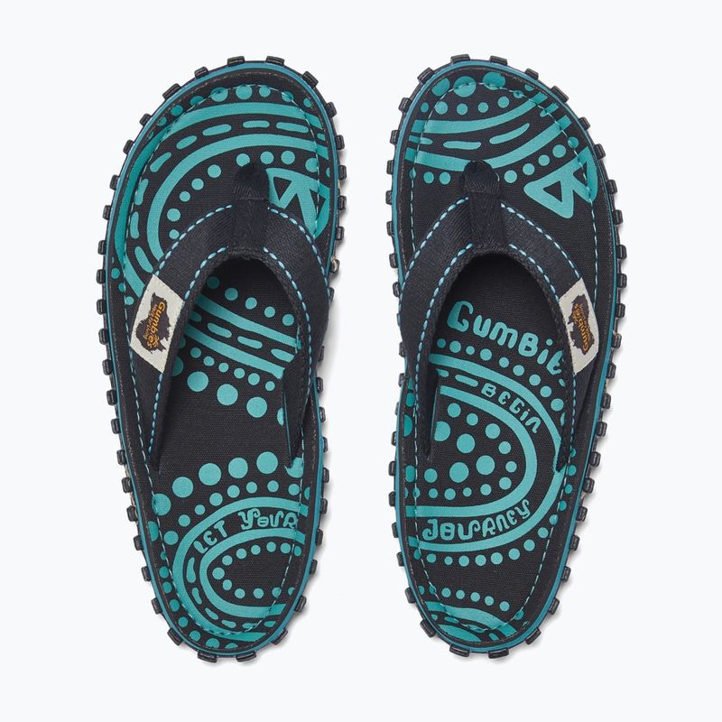 Šlepetės per pirštą Gumbies Islander dotty 5