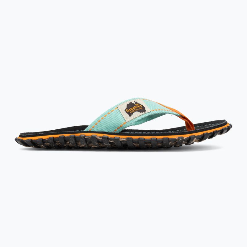 Šlepetės per pirštą Gumbies Islander tricolor black 2