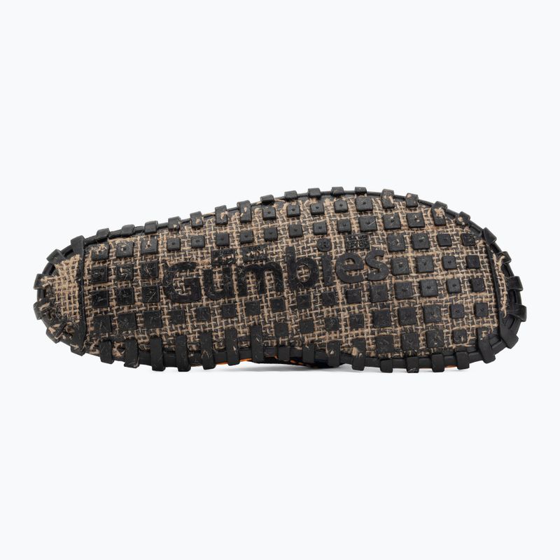 Šlepetės per pirštą Gumbies Islander tricolor blue 4