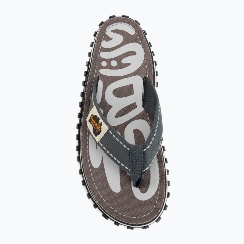 Šlepetės per pirštą Gumbies Islander Urban Grey 5