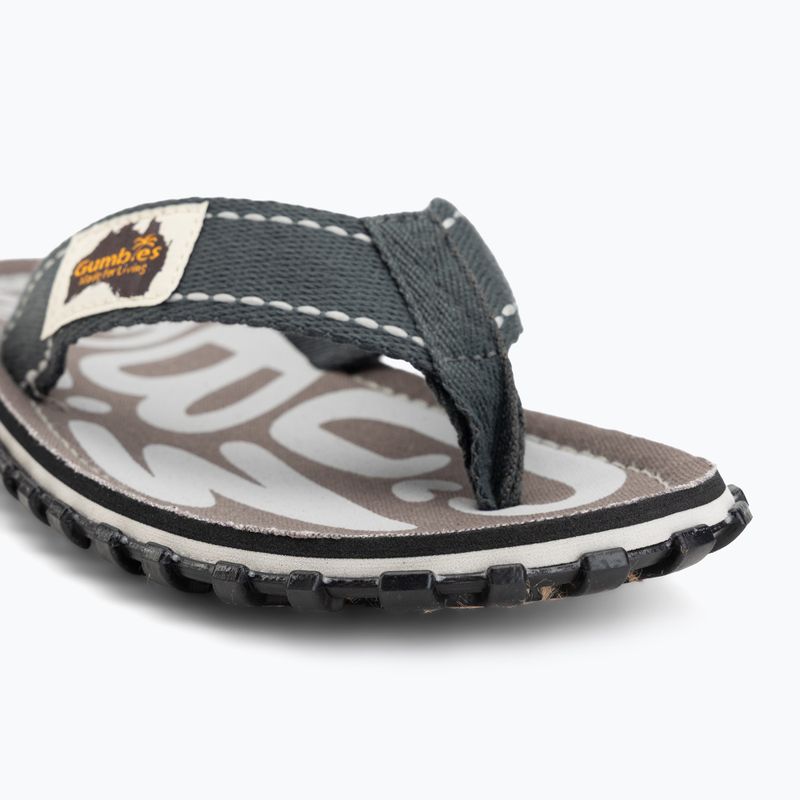 Šlepetės per pirštą Gumbies Islander Urban Grey 7