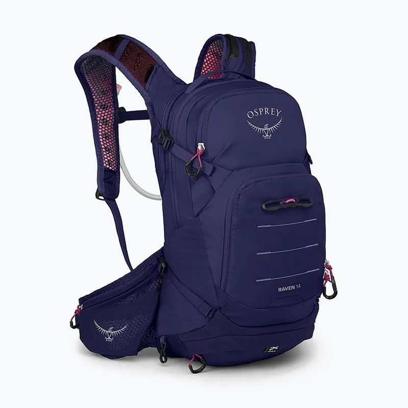 Moteriška dviračio kuprinė Osprey Raven 14 l deep fig 2