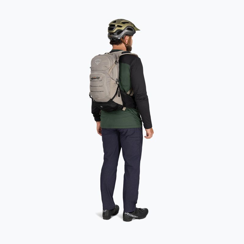 Dviračio kuprinė Osprey Raptor 14 + minkštas butelis 2.5 l pediment grey 6