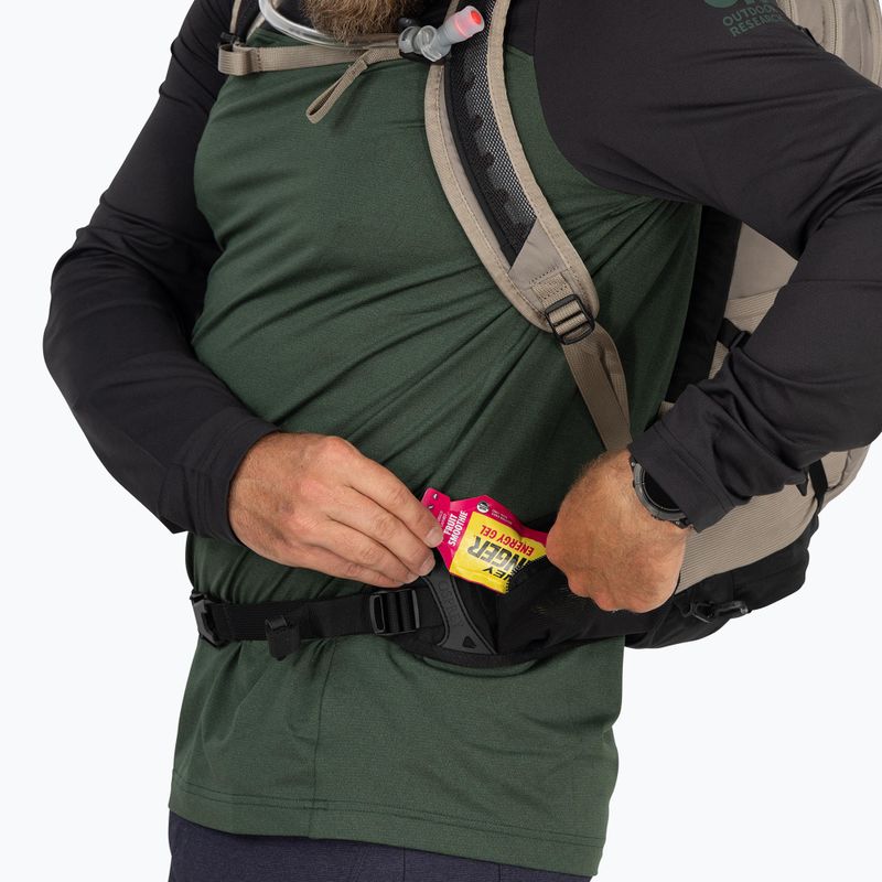 Dviračio kuprinė Osprey Raptor 14 + minkštas butelis 2.5 l pediment grey 9