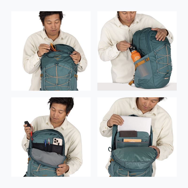 Miesto kuprinė Osprey Quasar 26 l blue heather 13