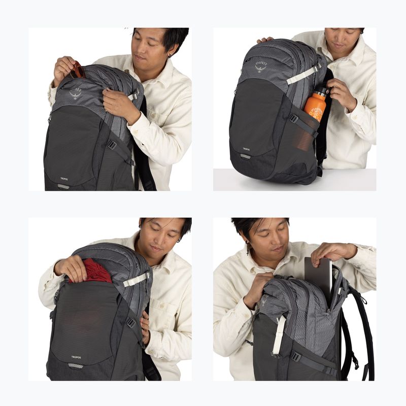 Miesto kuprinė Osprey Tropos 32 l phantom grey heather 9
