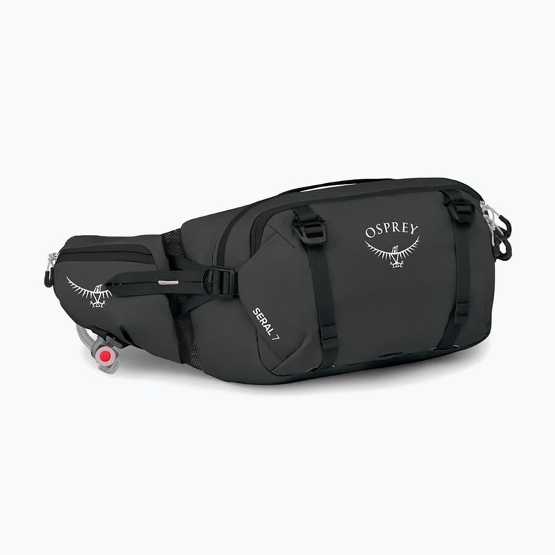 Juosmens krepšys Osprey Seral 7 l with hydration bladder 1.5 l raven black 2
