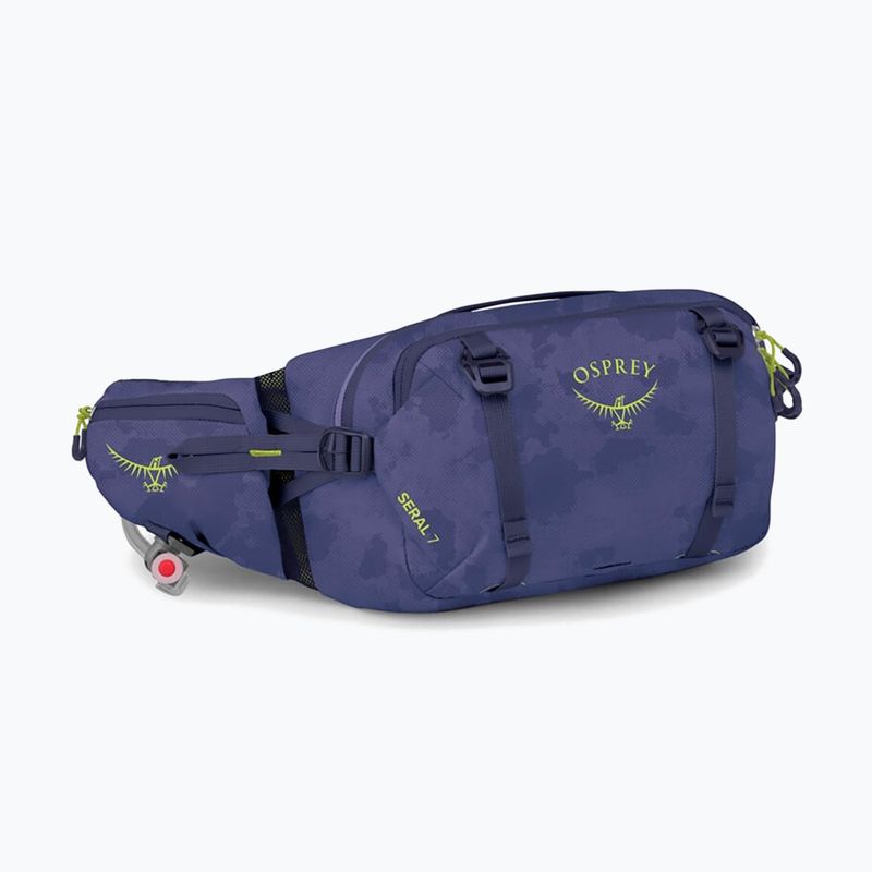 Juosmens krepšys Osprey Seral 7 l with a hydration bladder 1.5 l botswana purple dust print 2