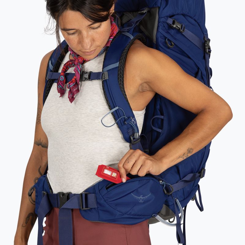 Turistinė kuprinė Osprey Kyte 48 l serenity blue 12
