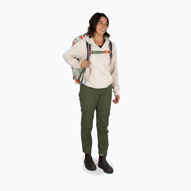 Kelioninė kuprinė Osprey Transporter Duffel 40 l mystery white/moody burgundy 6