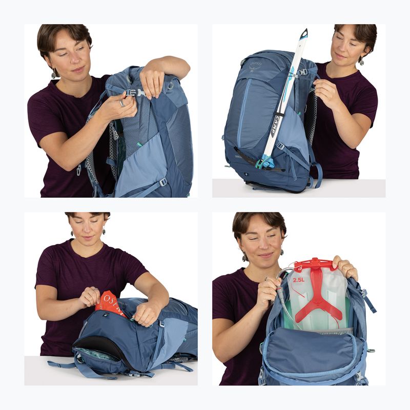 Moteriška turistinė kuprinė Osprey Sirrus 24 l sevres blue 14