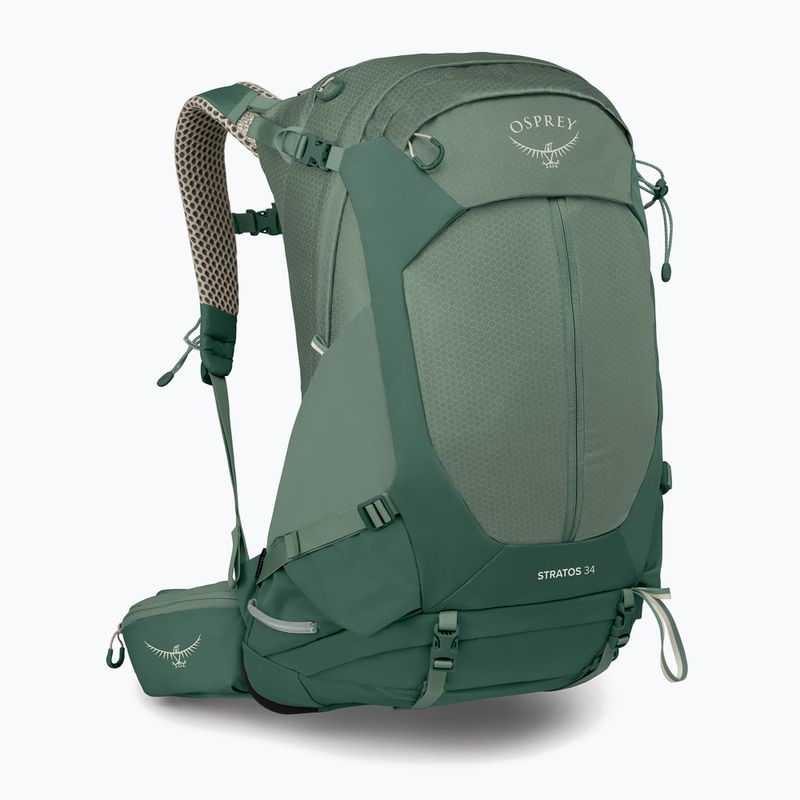 Vyriška turistinė kuprinė Osprey Stratos 34 l pine leaf 2