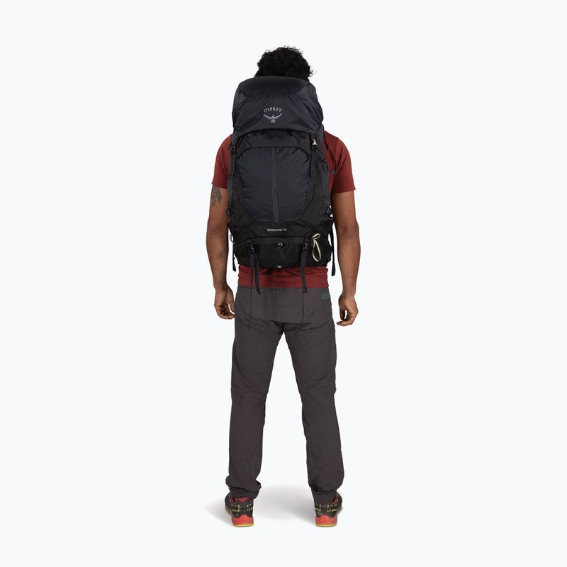Vyriška turistinė kuprinė Osprey Stratos 36 l raven black 6