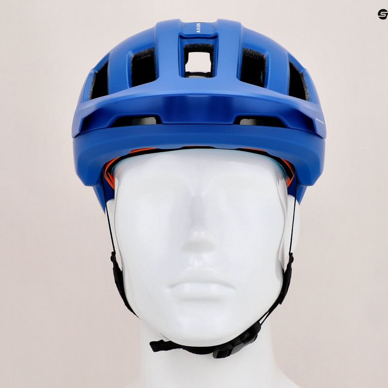 Dviračių šalmas POC Axion SPIN natrium blue matt 13