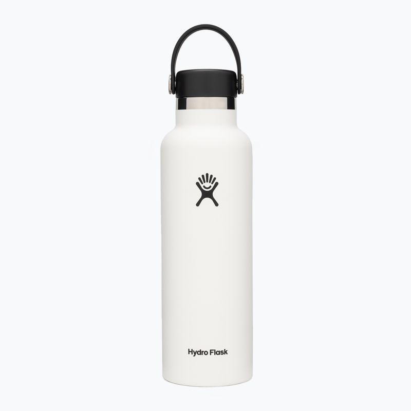 Turistinis butelis "Hydro Flask Standard Flex" 620 ml, baltas