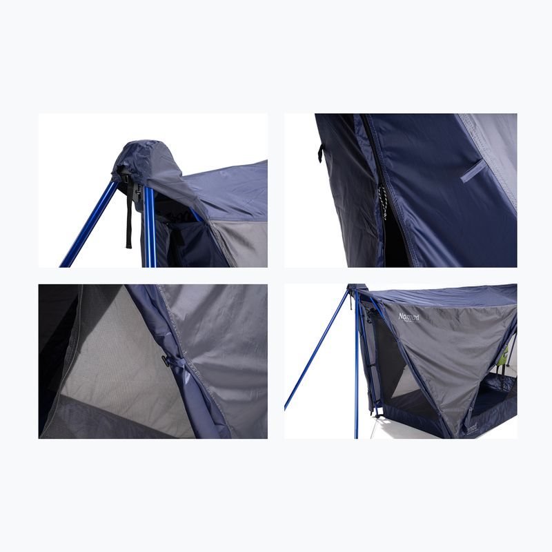 Turistinė pastogė ENO Nomad Shelter System navy 9