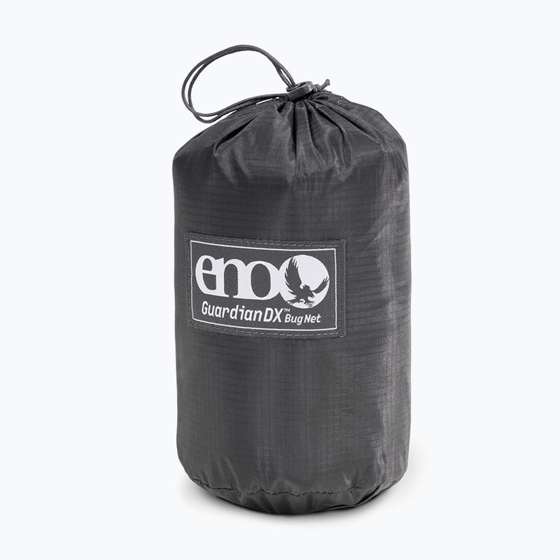 Tinklelis nuo uodų hamakui ENO Guardian DX Bug Net charcoal 2