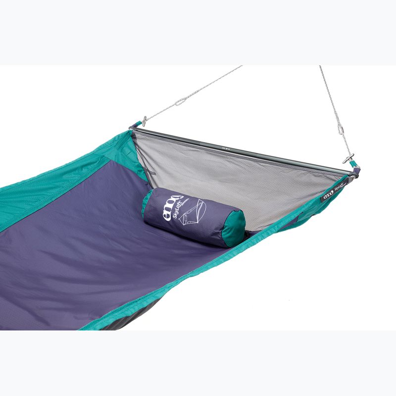 Turistinis hamakas ENO SkyLoft seafoam/navy 4