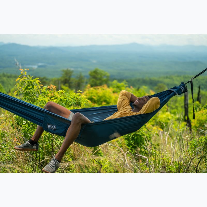 Turistinis hamakas ENO TechNest Hammock midnight blue 7