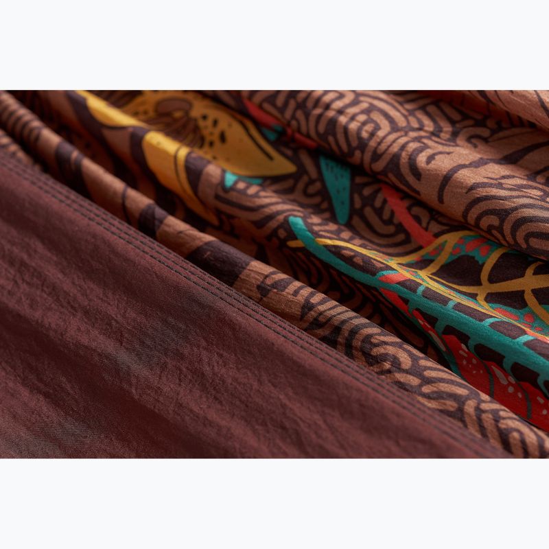Turistinis hamakas ENO DoubleNest Print tropic/merlot 4