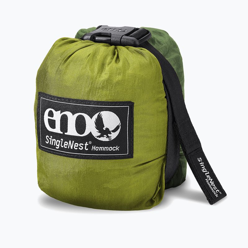 Turistinis hamakas ENO Single Nest melon/olive 2