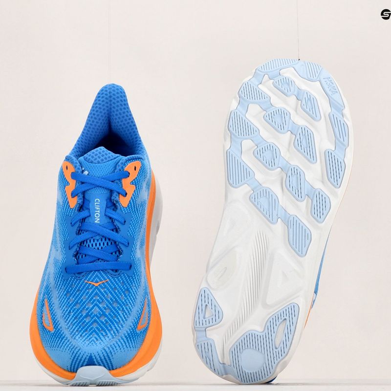 HOKA vyriški bėgimo bateliai Clifton 9 blue 1127895-CSAA 12