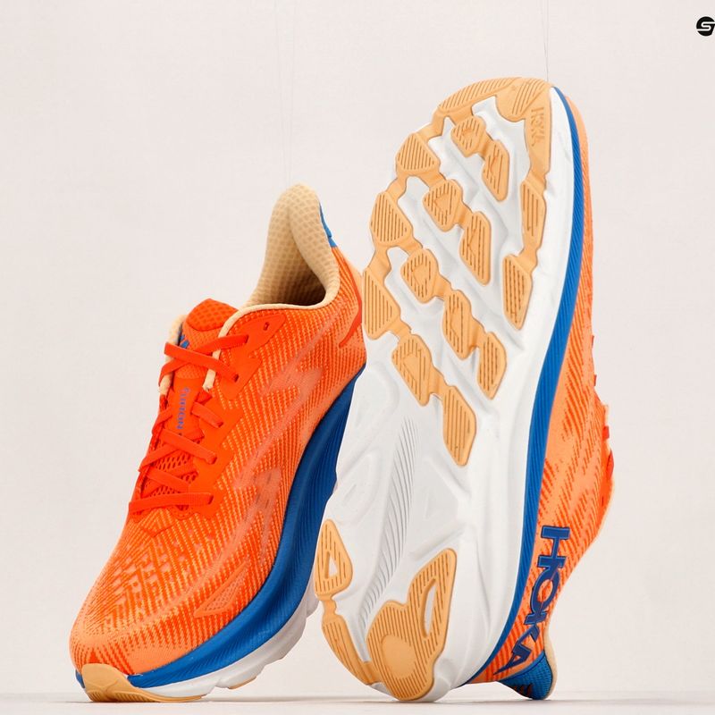 HOKA vyriški bėgimo bateliai Clifton 9 orange 1127895-VOIM 12