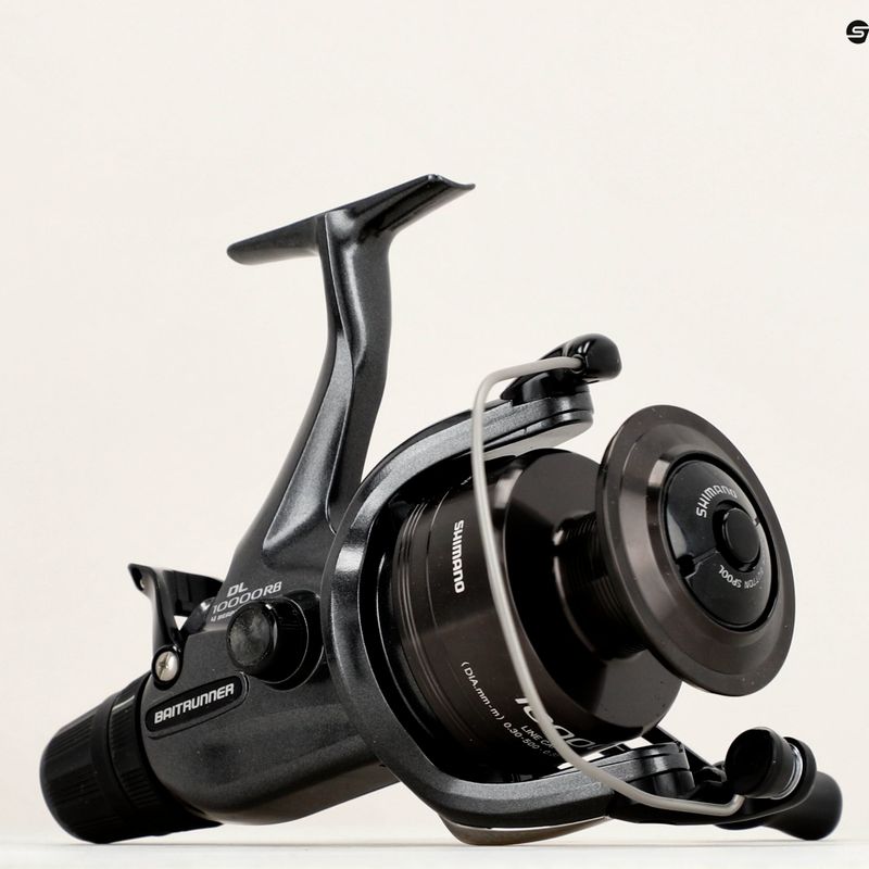 Shimano Baitrunner DL-RB karpių žvejybos ritė juoda BTRDL6000RB 5