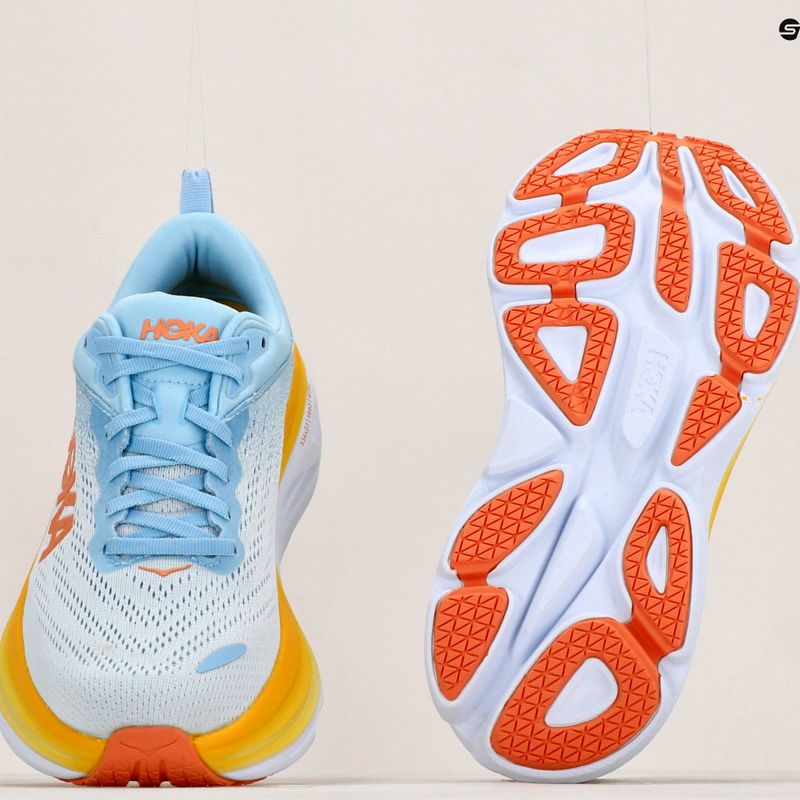 Moteriški bėgimo bateliai HOKA Bondi 8 blue 1127952-SSCA 15