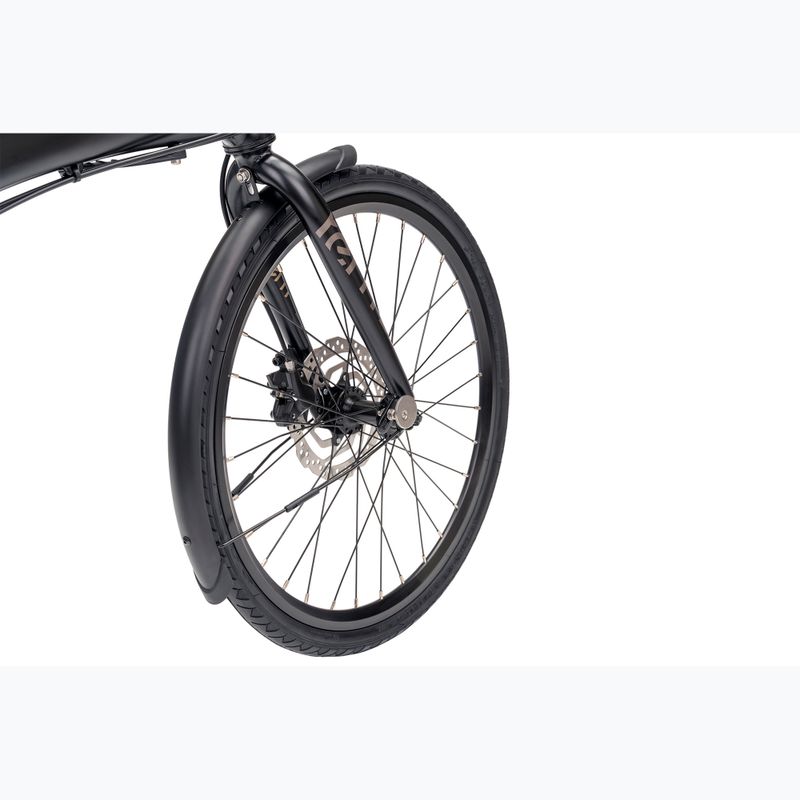 "Tern Verge D9" juodas sulankstomas miesto dviratis 4