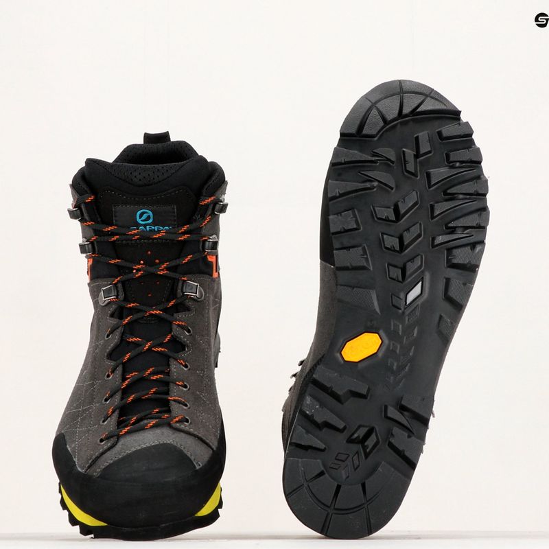 Vyriški trekingo batai SCARPA Zodiac Plus GTX grey 71110 19