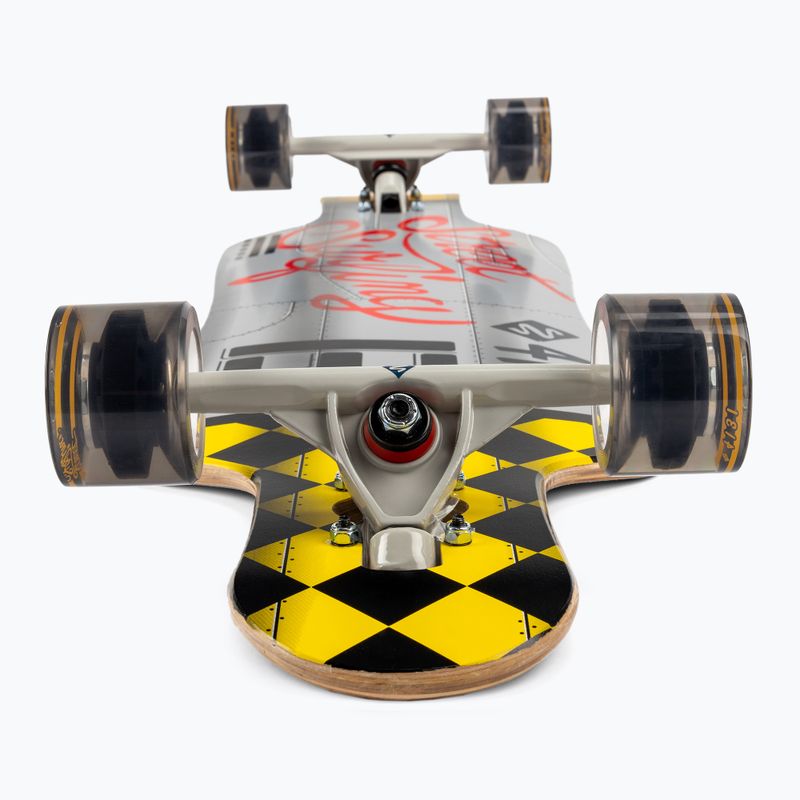 Gatvės banglenčių sporto kreivė Drop Through Freeride longboard 39" pilka 7