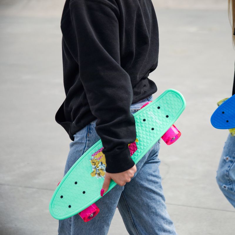 Gatvės banglenčių sportas Pop Board Popcorn green surfskateboard 0504041/6 13