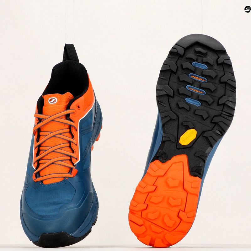 Vyriški trekingo batai SCARPA Rapid GTX navy blue-orange 72701 14