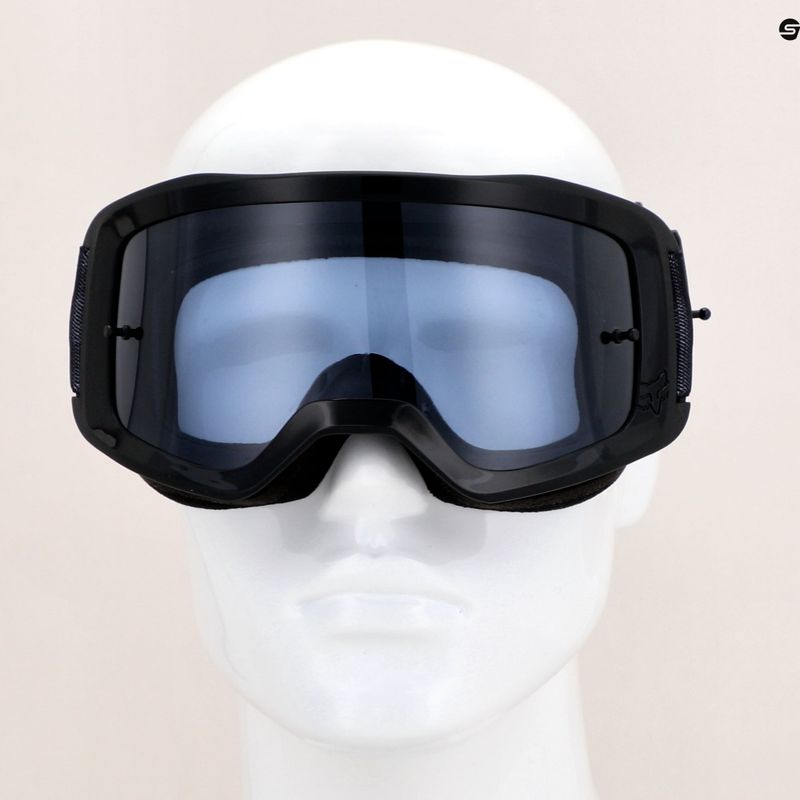 Dviračių sporto akiniai + stiklas Fox Racing Main Statk black / red / smoke 30427_017_OS 12