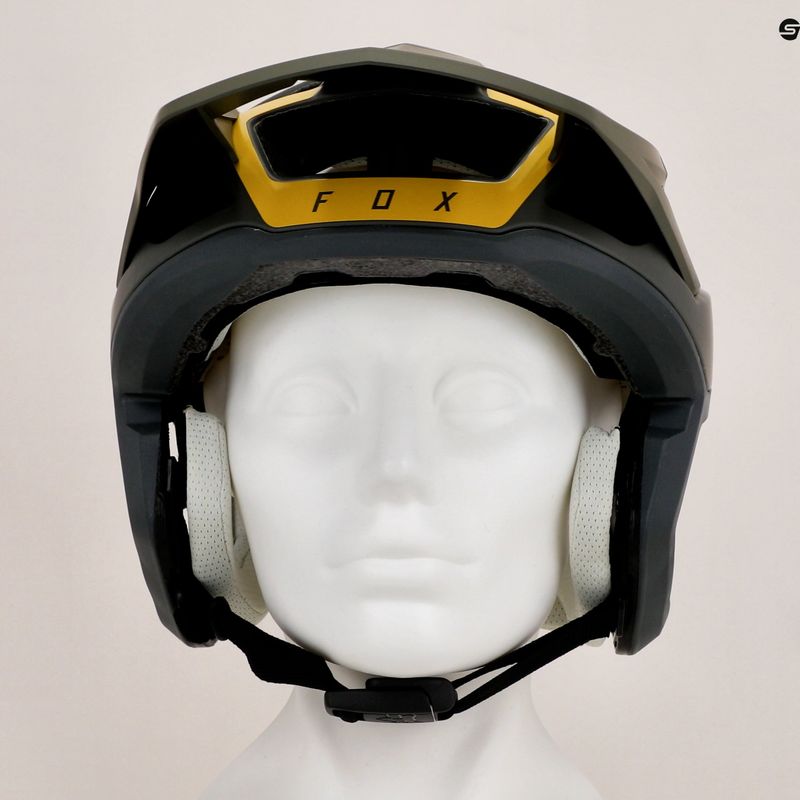 Fox Racing Dropframe Pro dviratininko šalmas žalias 26800 10