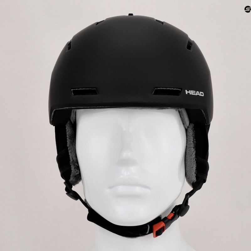 HEAD vyriškas slidinėjimo šalmas Varius black 324320 5