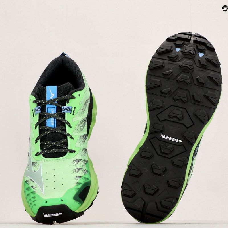 Vyriški bėgimo bateliai Mizuno Wave Daichi 7 green J1GJ227102 13