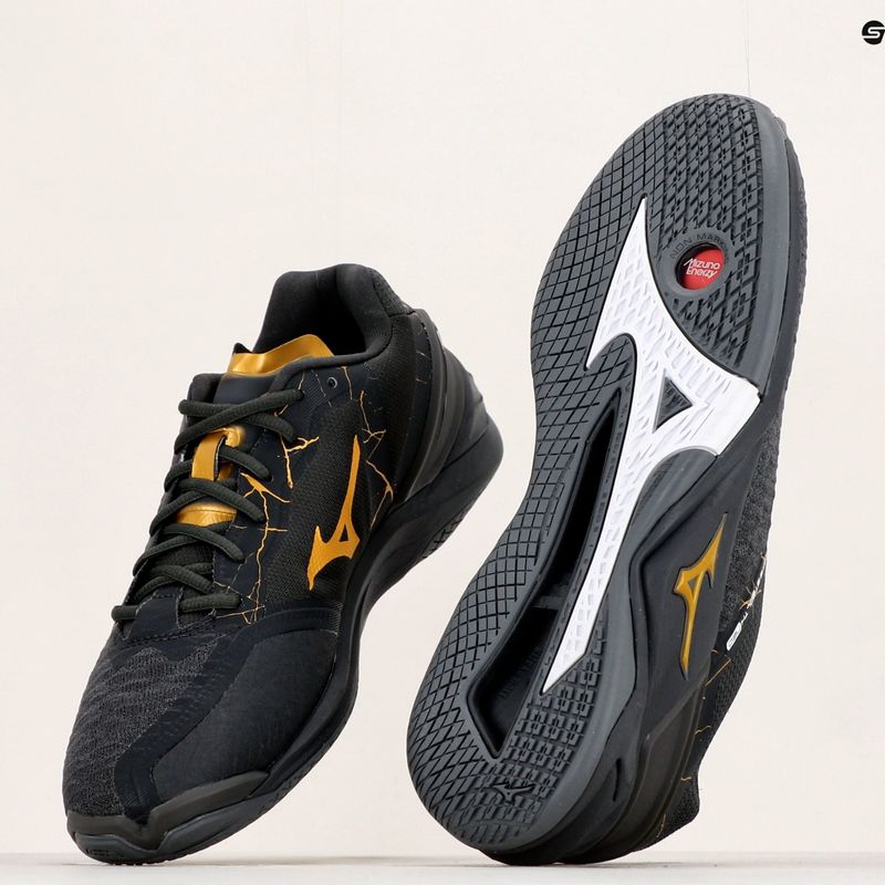 Vyriški rankinio bateliai Mizuno Wave Stealth Neo black X1GA200041 12