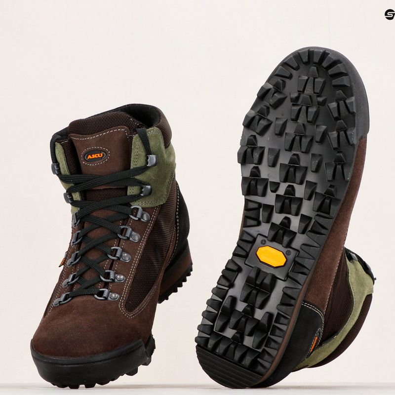 AKU Slope Original GTX rudos/žalios spalvos vyriški trekingo batai 14