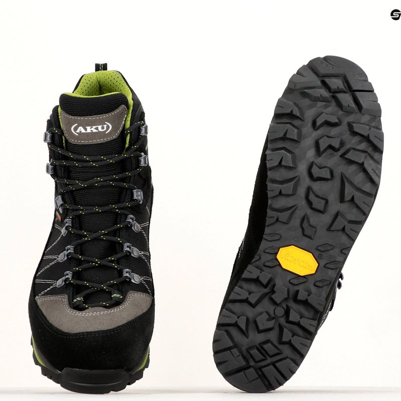 AKU Trekker Lite III GTX black/green vyriški trekingo batai 13